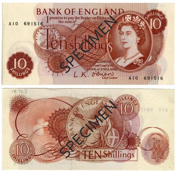 Are 10 shilling notes valuable?