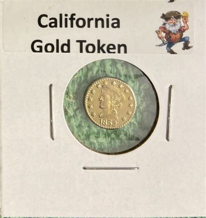 Are California gold tokens real gold?
