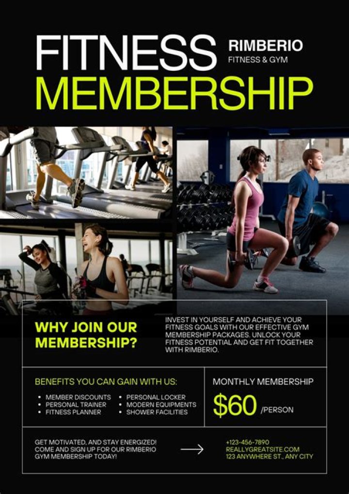 Are gym memberships monthly or yearly?