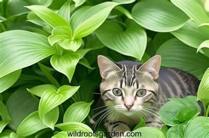 Are hostas poisonous to cats?