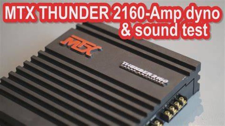 Are MTX Thunder amps good?