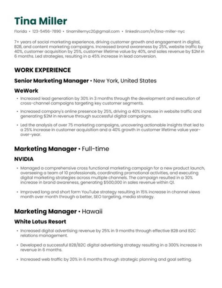 Are there actually free resume templates?