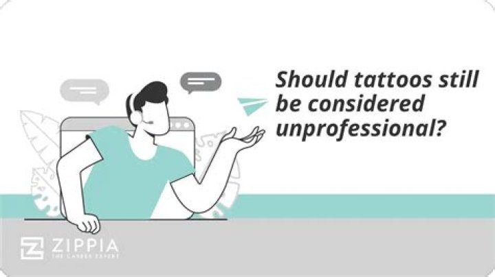Are visible tattoos still unprofessional?
