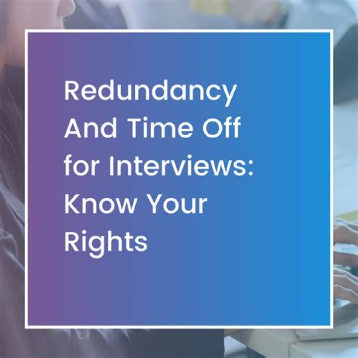 Are you legally allowed time off for interviews?