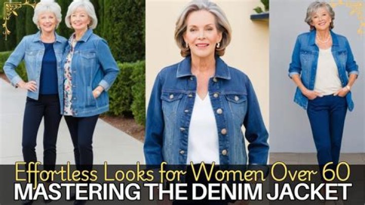 Can a 70 year old wear a denim jacket?