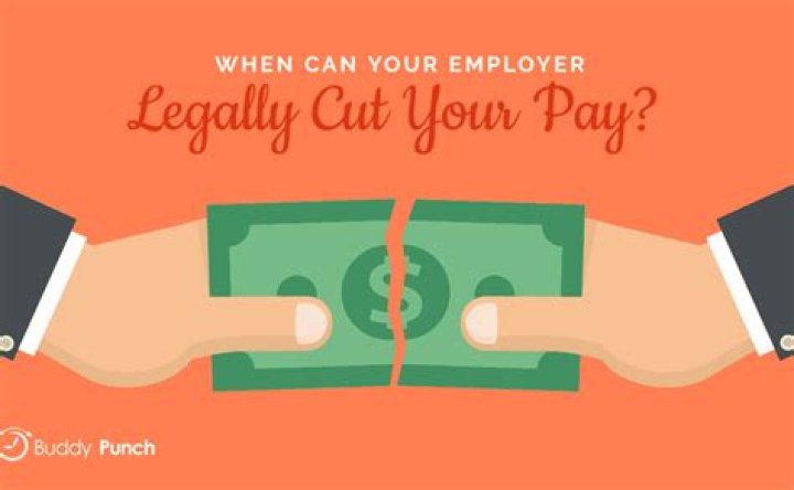 Can an employer cut your pay if you step down from a position?