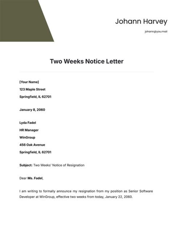 Can an employer fire you for giving 2 weeks notice?