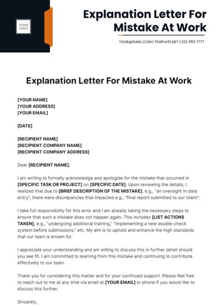 Can an employer hold an employee responsible for a mistake?