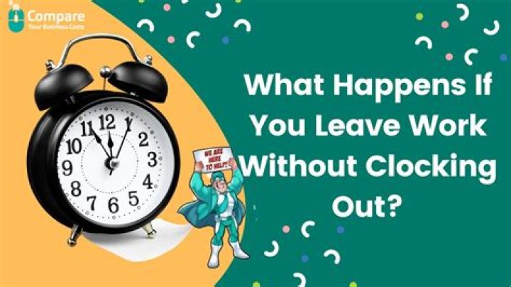 Can an employer make you clock out early?