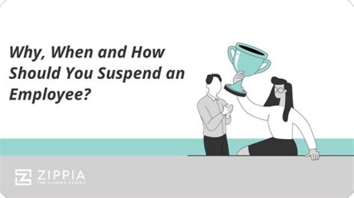 Can an employer suspend an employee without giving a reason?