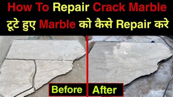 Can broken marble be repaired?