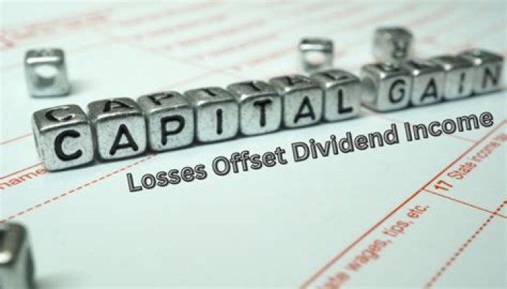 Can capital gains losses offset dividend income?