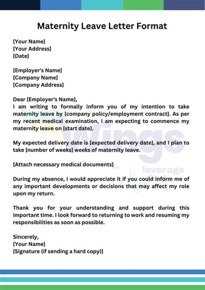 Can employer contact you during maternity leave?