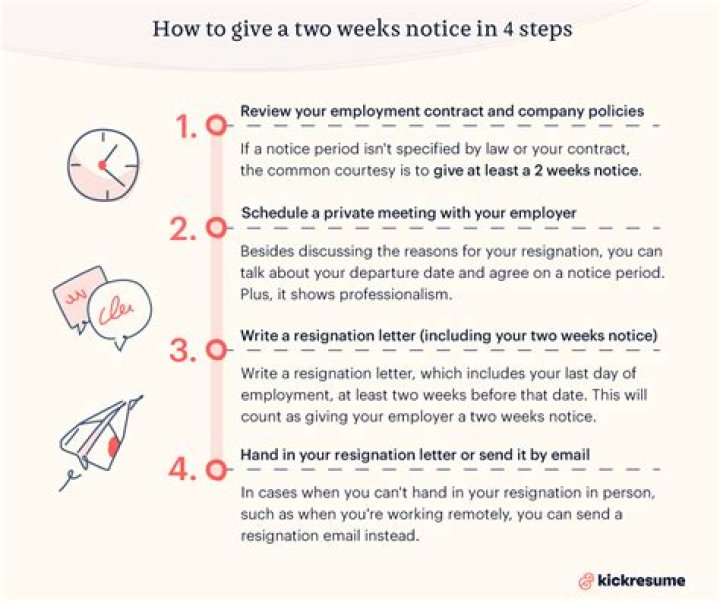 Can employer require more than 2 weeks notice?
