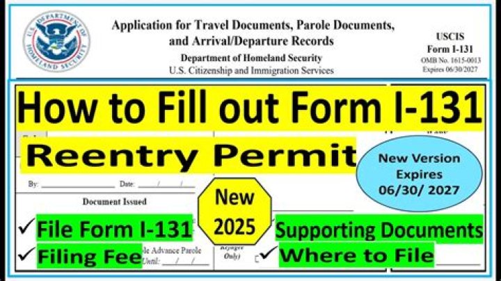Can I apply reentry permit online?