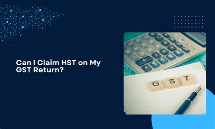 Can I claim HST on my GST return?