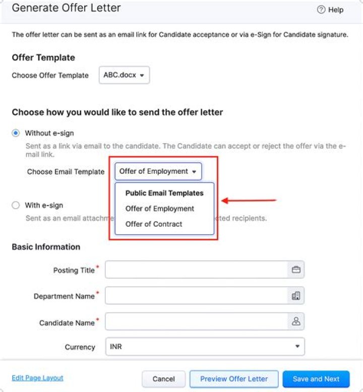 Can I write myself an offer letter?