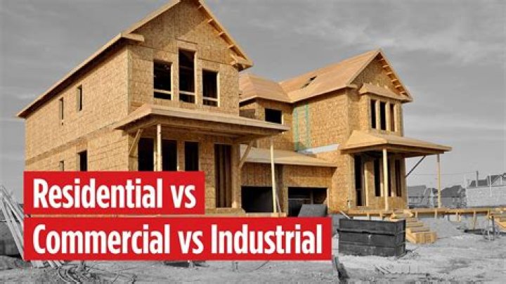 Can industrial property be used as residential?