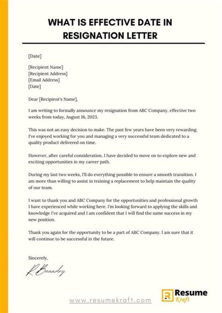 Can resignation be given verbally?