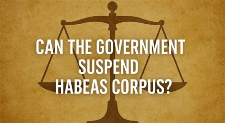 Can states suspend habeas corpus?