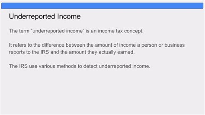 Can the IRS find unreported income?