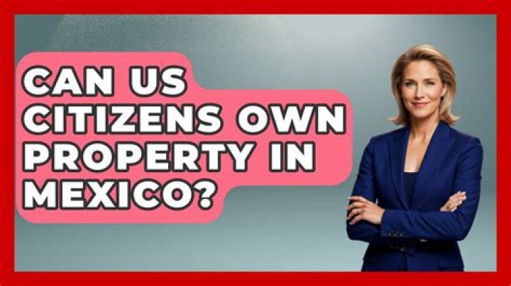 Can US citizens own property?