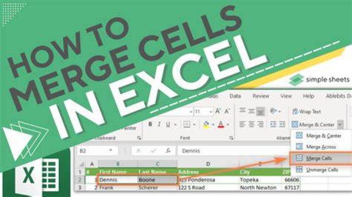 Can we merge cells in table?