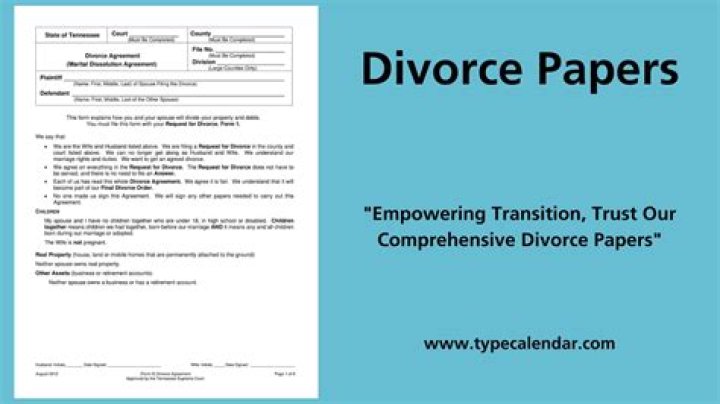 Can you date once divorce papers are filed?