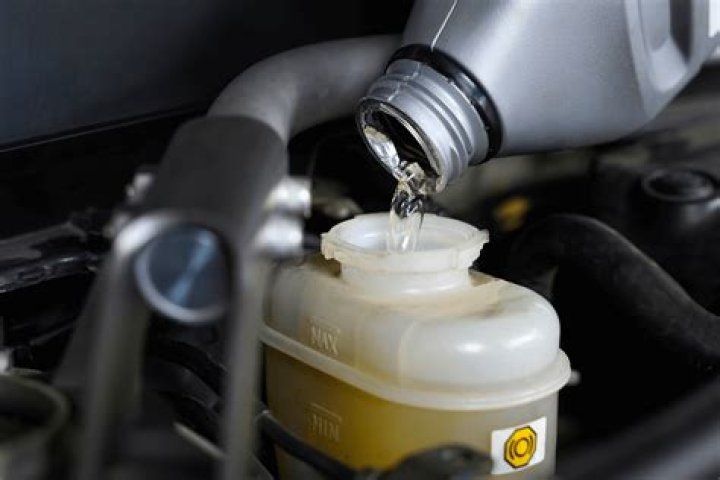 Can you drive with black brake fluid?