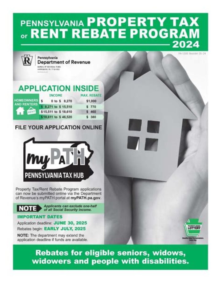 Can you file pa rent rebate online?