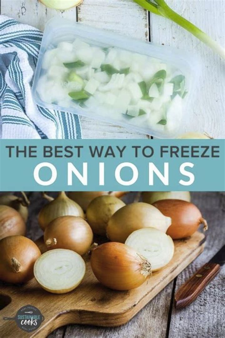 Can you freeze whole onions?