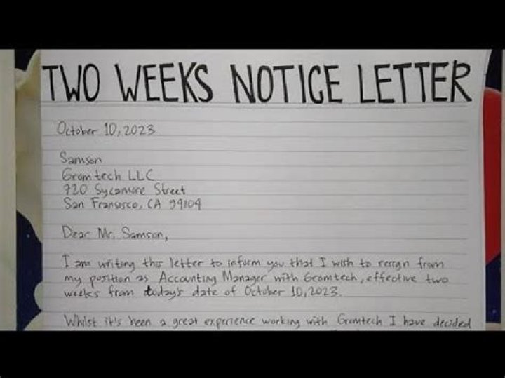 Can you get fired even if you put your 2 weeks?