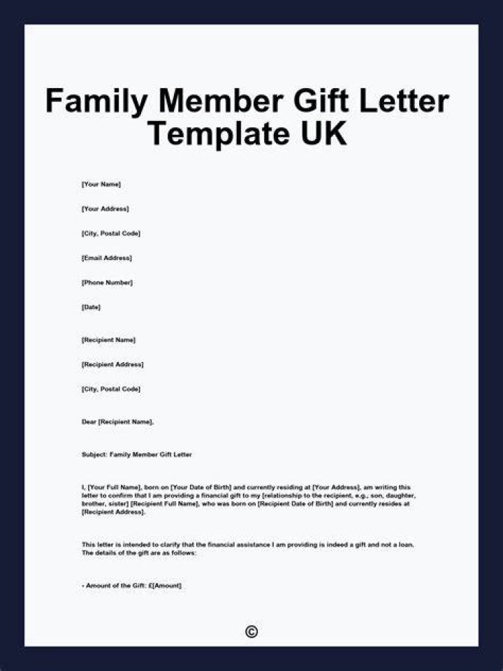 Can you give a family member money to buy a house?