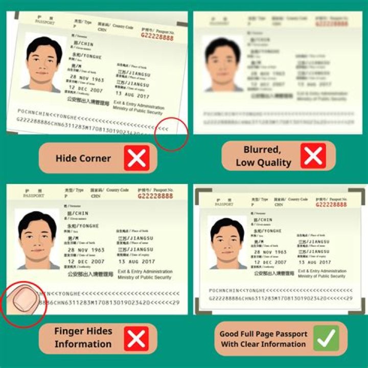 Can you have an Afro in a passport photo?