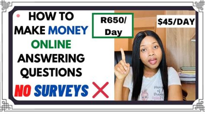 Can you make money answering questions online?