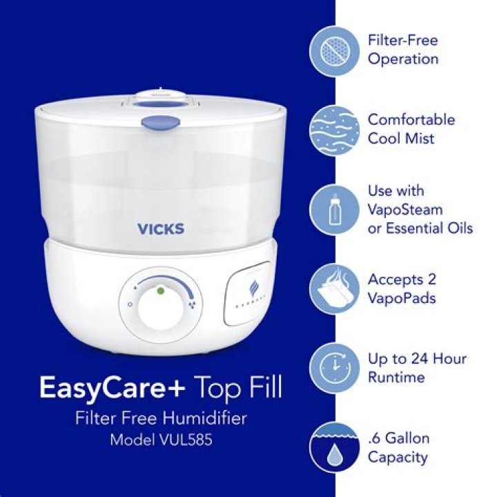 Can you put eucalyptus oil in Vicks humidifier?
