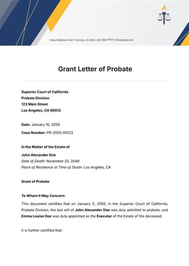 Can you sell a house with Grant of probate?