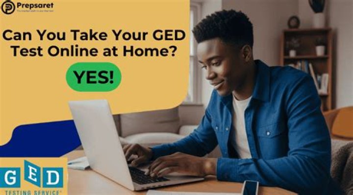 Can you take the actual GED test online?