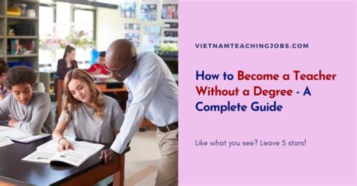 Can you teach in UAE without a degree?