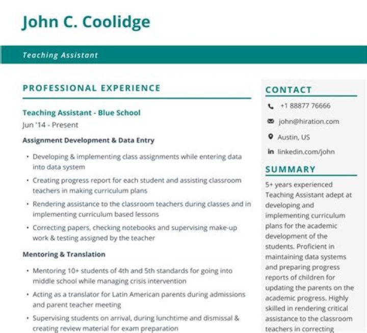 Can you train to be a teaching assistant on the job?