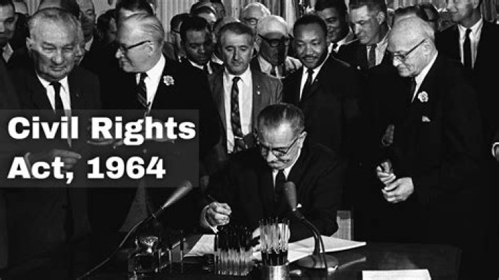 Did the Civil Rights Act of 1964 prohibit discrimination in employment?