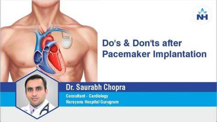 Do and don'ts with pacemaker?