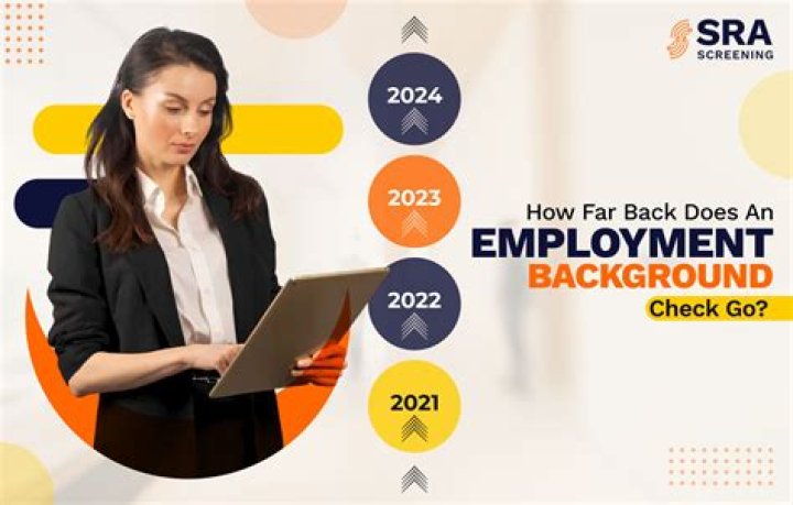 Do employment background checks go back 20 years?