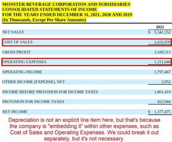 Do expenses appear on the income statement?