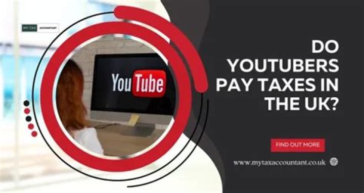 Do international YouTubers pay taxes?