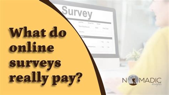 Do online surveys really pay you?