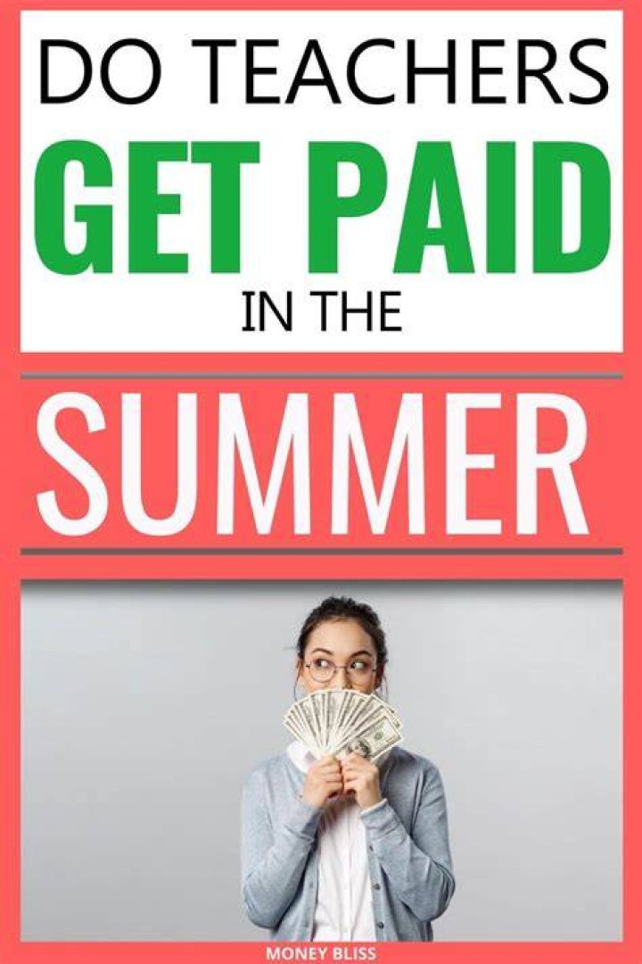 Do teachers get paid in summer in BC?