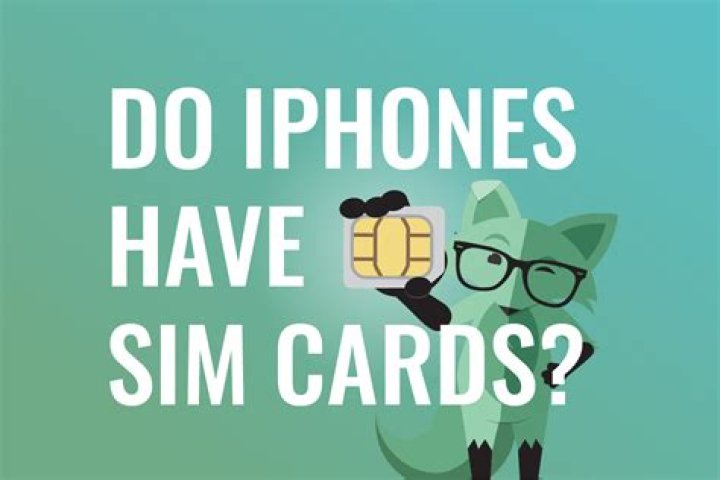 Do unlocked iPhones have SIM cards?
