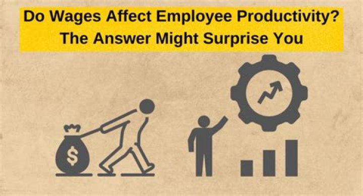 Do wages affect employee productivity?