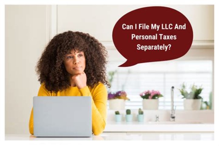 Do you file LLC business and personal taxes together?